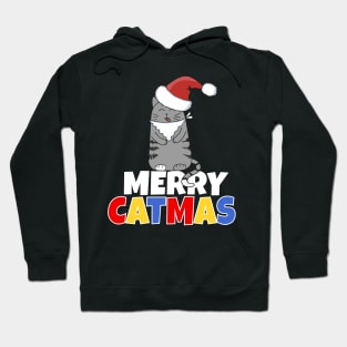 Merry Catmas Hoodie